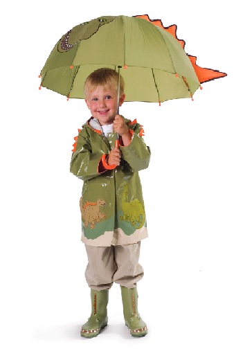 Kidorable raincoat dino