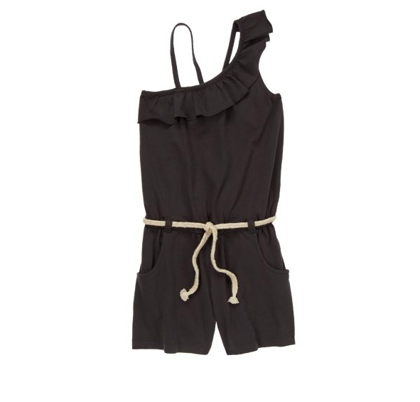 Ruffle One-Shoulder Romper ラッフル　ワンショルダー　ロンパー