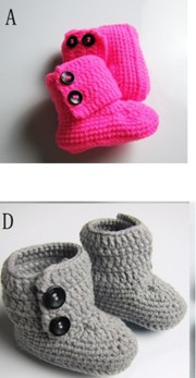 crochet shoes